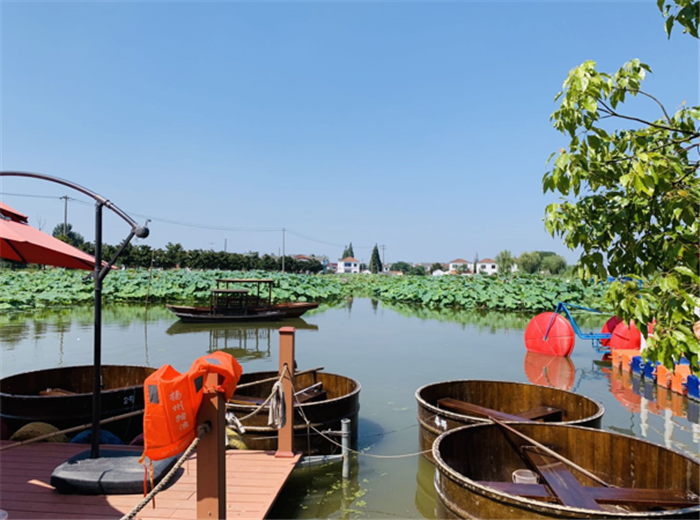 9月3日，中農(nóng)富通調(diào)研組兵分兩路對(duì)南京高淳區(qū)武家嘴現(xiàn)代農(nóng)業(yè)產(chǎn)業(yè)示范園區(qū)和棲霞區(qū)龍?zhí)冬F(xiàn)代農(nóng)業(yè)產(chǎn)業(yè)示范園區(qū)的調(diào)研工作。(圖24)